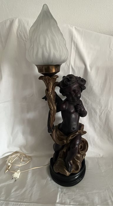 Candeeiro Anjo Putto Vintage