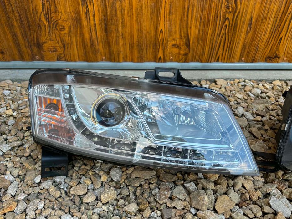 Fiat Stilo lampy przód przednie Sonar Daylight led soczewka 3d/3dzwi