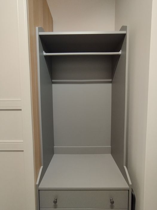 Ikea Hauga szafa otwarta regał z szufladami