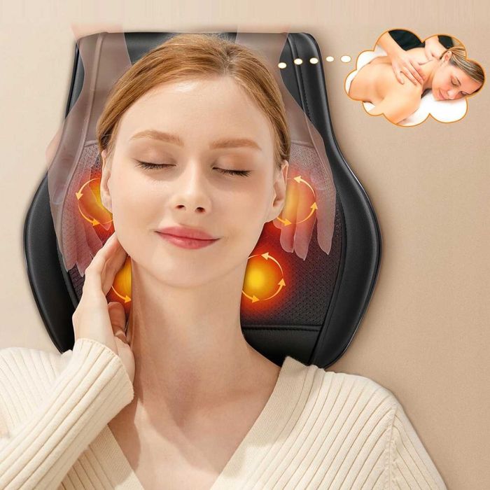 [NOWA] Elektryczna poduszka masująca PRO+ – relaks + Do AUTA