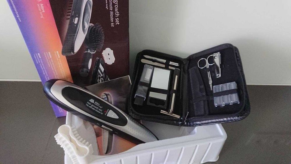 Aparelho de fototerapia para estimulação do crescimento capilar