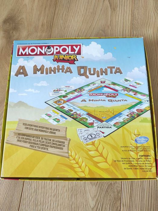 Monopoly Junior - A minha quinta - Novo