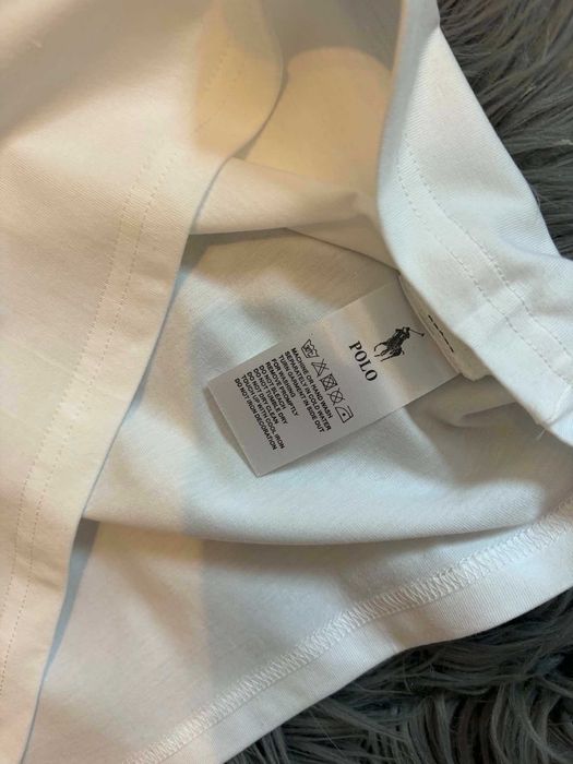 Koszulka Polo Ralph Lauren w klasycznym białym kolorze