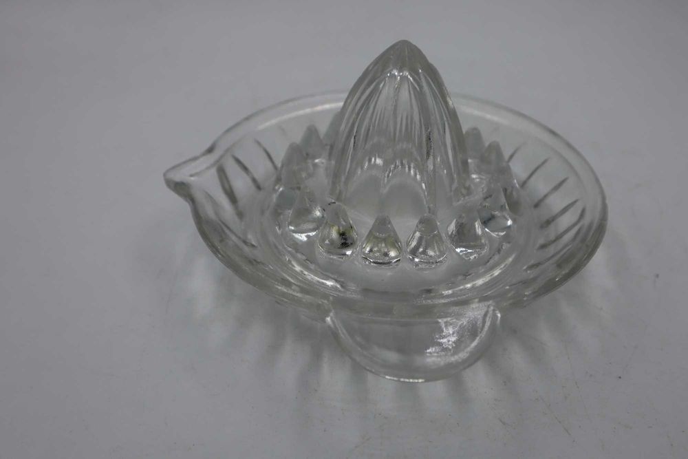 Zabytkowa szklana wyciskarka do cytrusów b080535