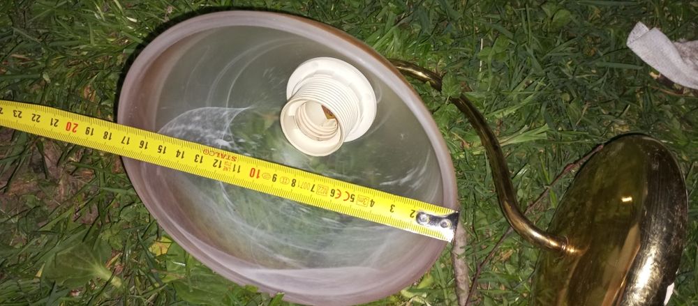 2x kinkiet Alfa złoty piękny oryginalny lampa ścienna