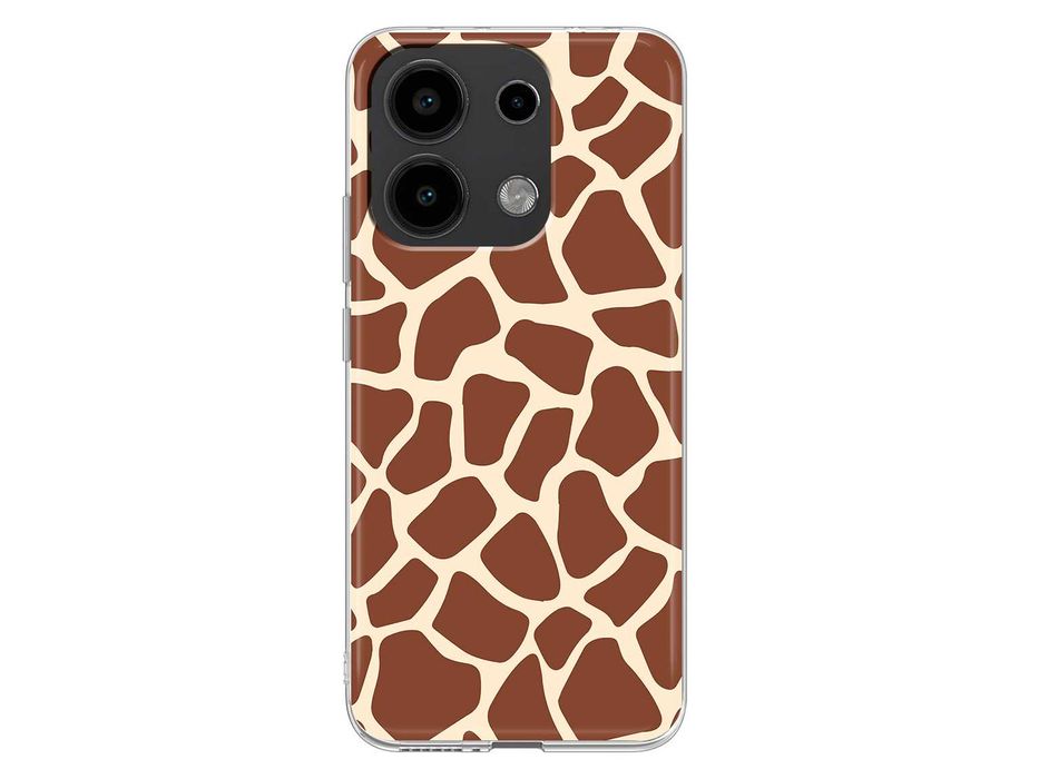 Capa silicone telemoveis Xiaomi Redmi e Mi padrão Girafa