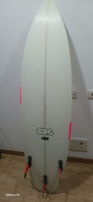 Prancha de surf + Capa + Quilhas FCS + Fato de surf BILLABONG 4:3