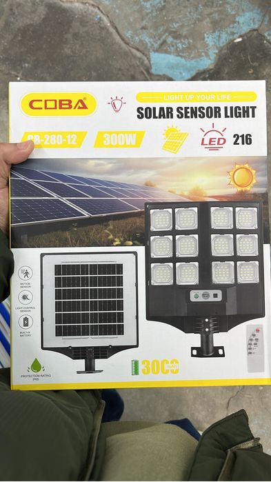 Iluminação led exterior ultra potentes com suporte