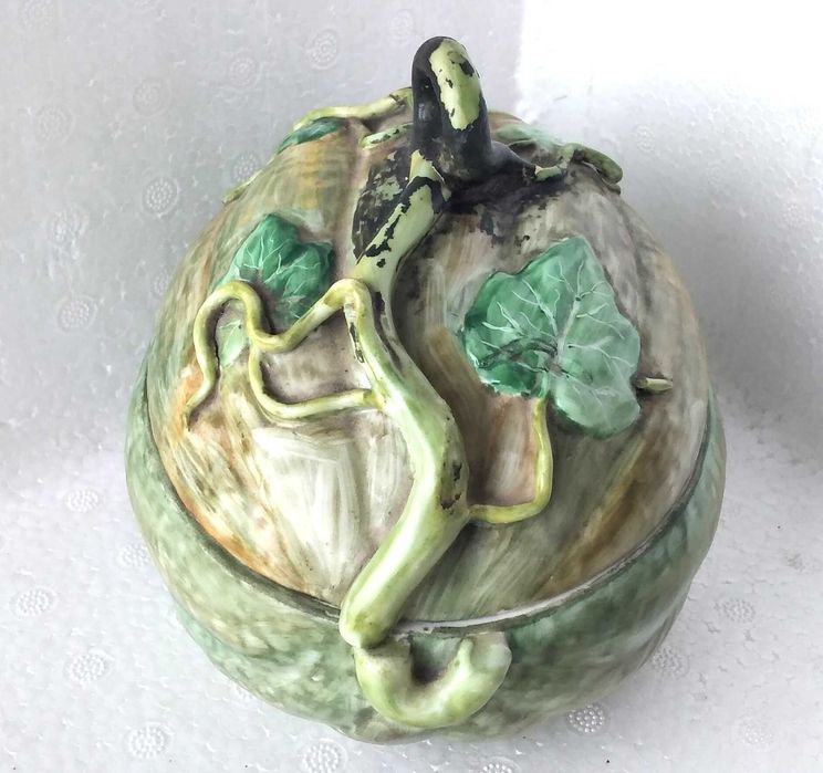 Caixa Naturalista Melão Vista Alegre Pintada Mão