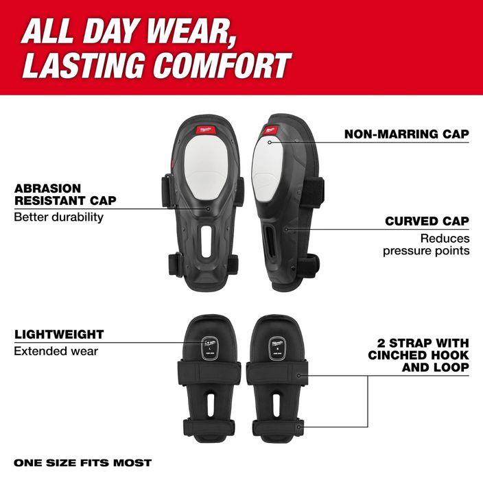 Наколінники будівельні Milwaukee 48-73-6070 Knee Pad