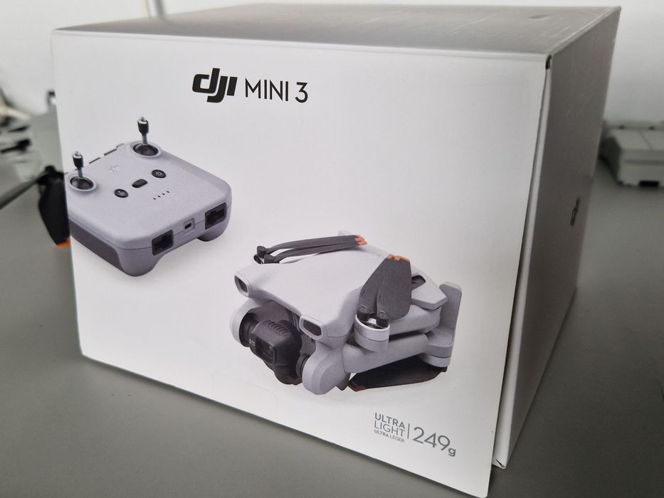 Dji Mini 3 + 2 baterie, wzmacniacze i filtry ND