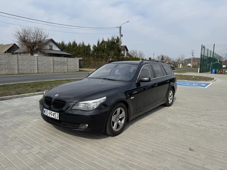 BMW E61 520d 177 KM | 2008 r. | KOMFORTY HUD Soft Close | Full opcji