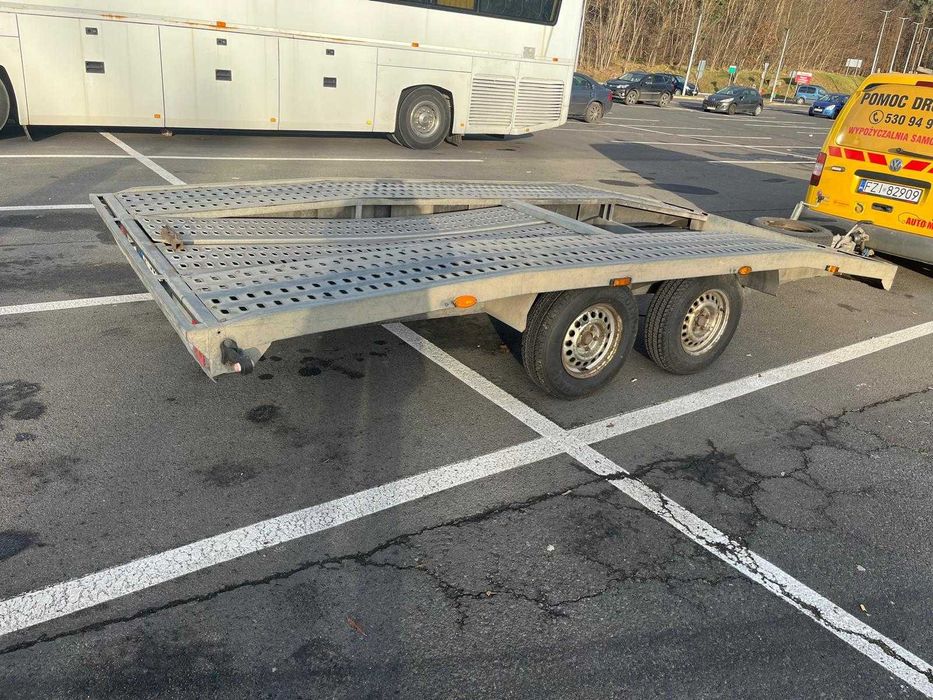 Przyczepa 2 osie dmc 3000 kg Zarejestrowana