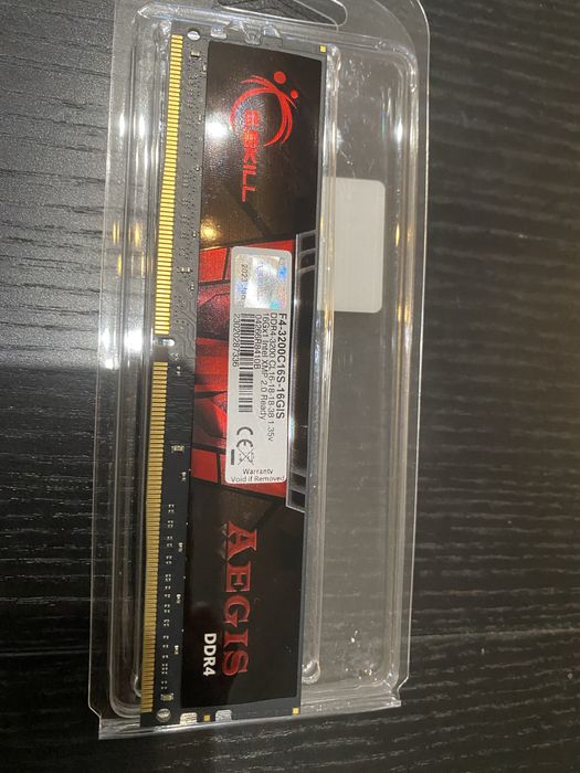 Memoria RAM G.Skill Aegis 16GB DDR4 3200Mhz - Nova