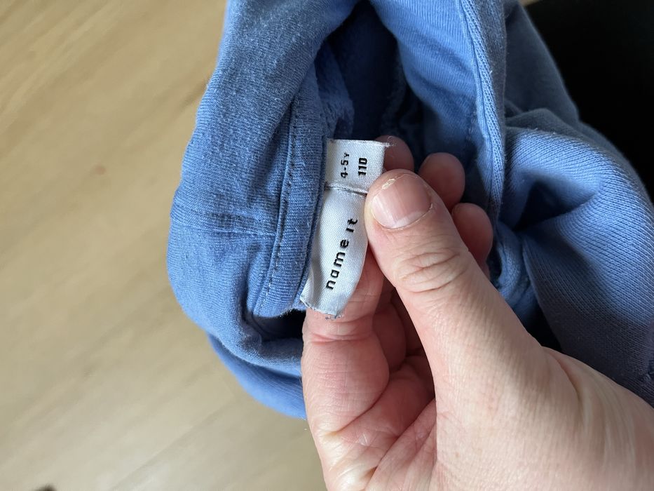 Bluza z kapturem chłopięca name it 110