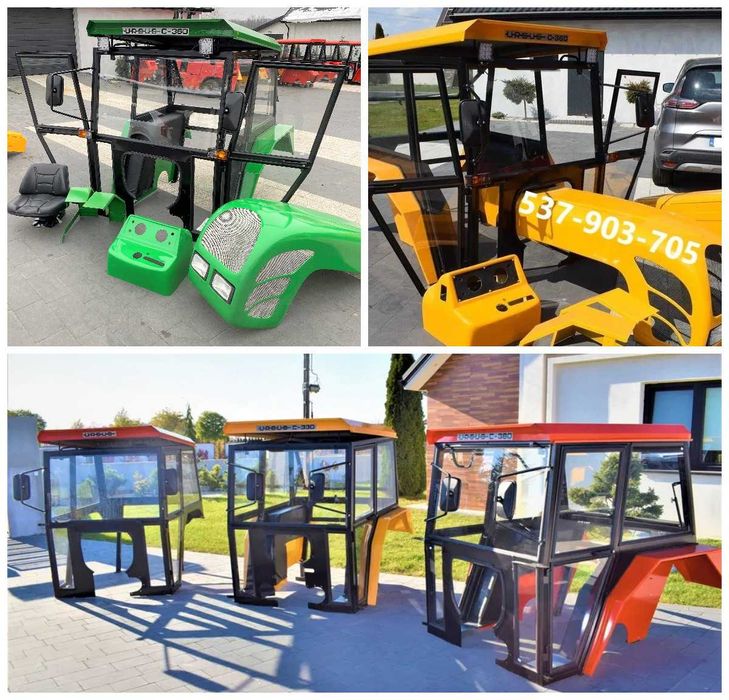 Kabina mf 255 Bizon  c360 c330 mtz sadownicze super okazja transport