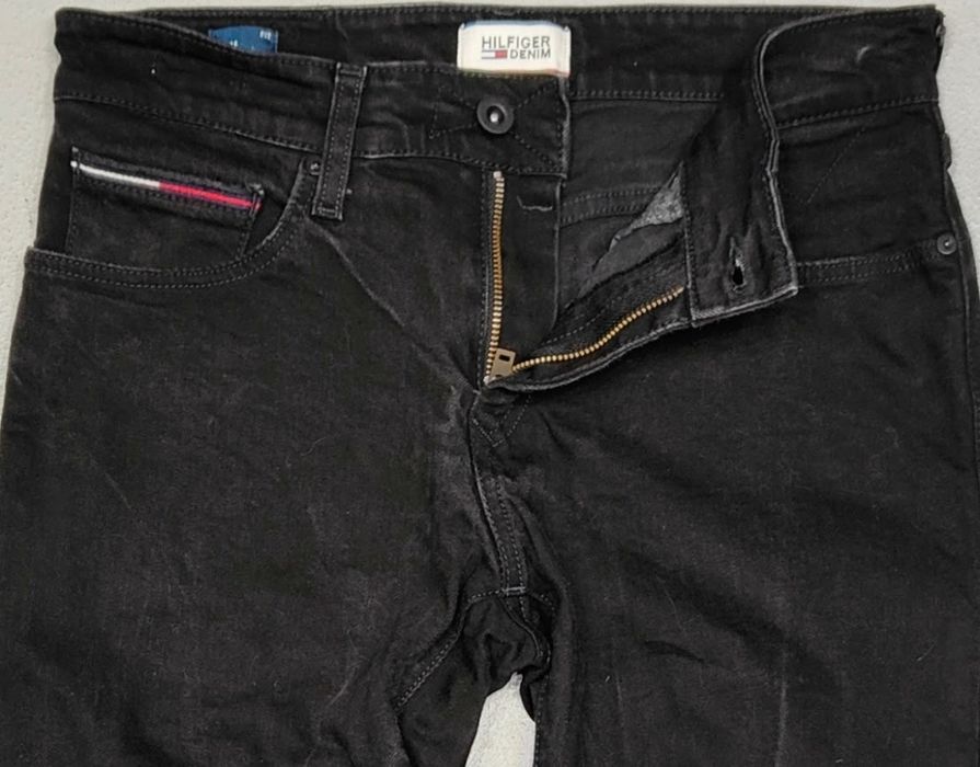 Wr) TOMMY HILFIGER DENIM oryginalne spodnie jeansowe Roz.31/34