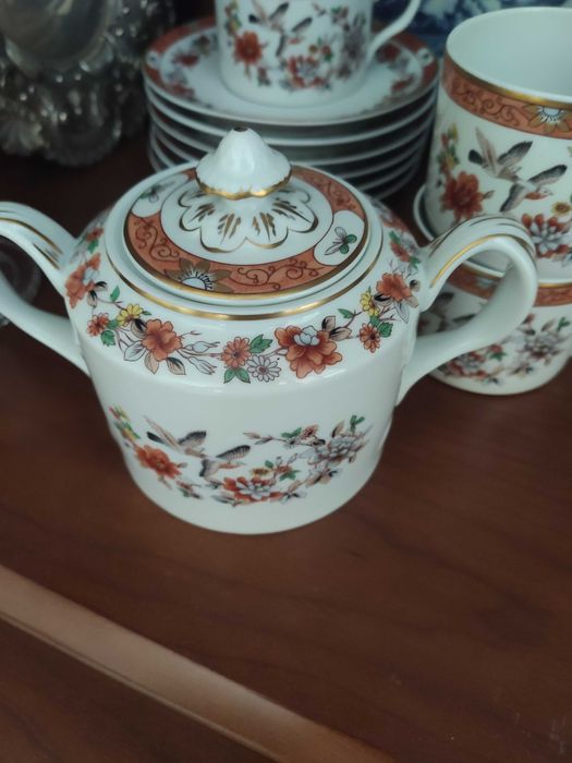 Serviço de chá vista alegre magnólia