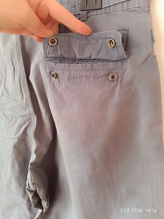 Szare spodenki męskie Timberland r 38 L