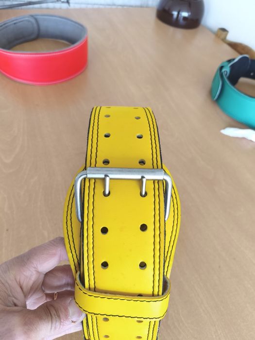 Cinto de Musculação Amarelo