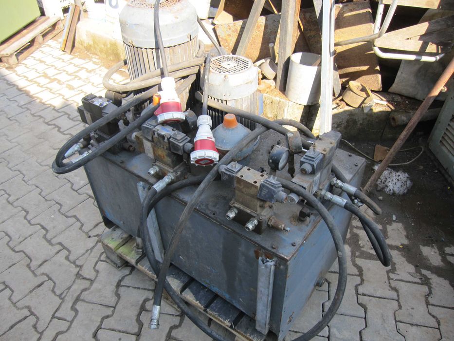 Agregat hydrauliczny pompa olejowa prasa