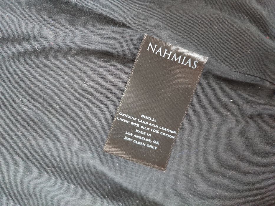 Кожанная куртка косуха NAHMIAS made in USA