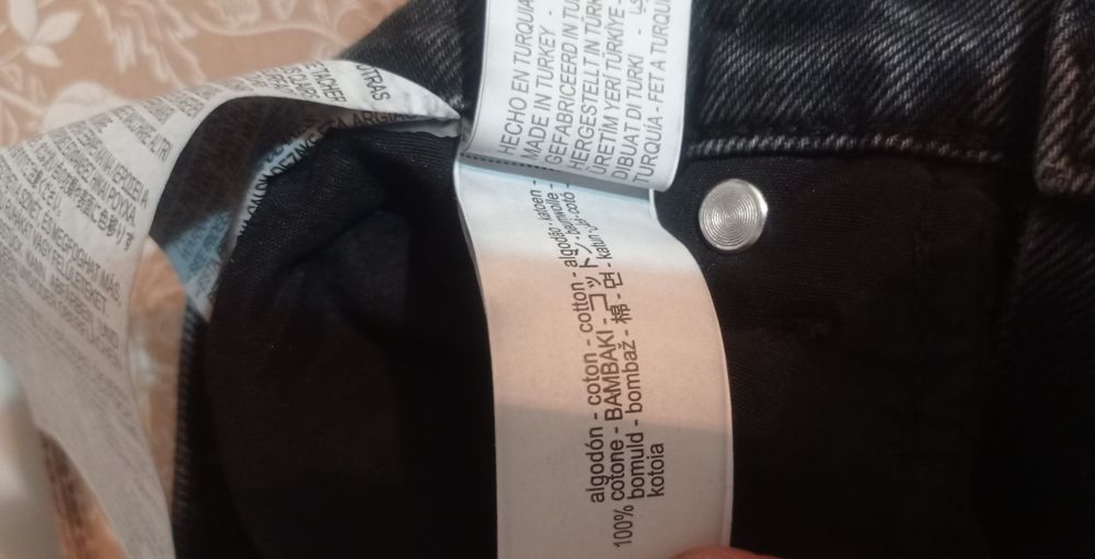 Szerokie spodnie w kratę Zara