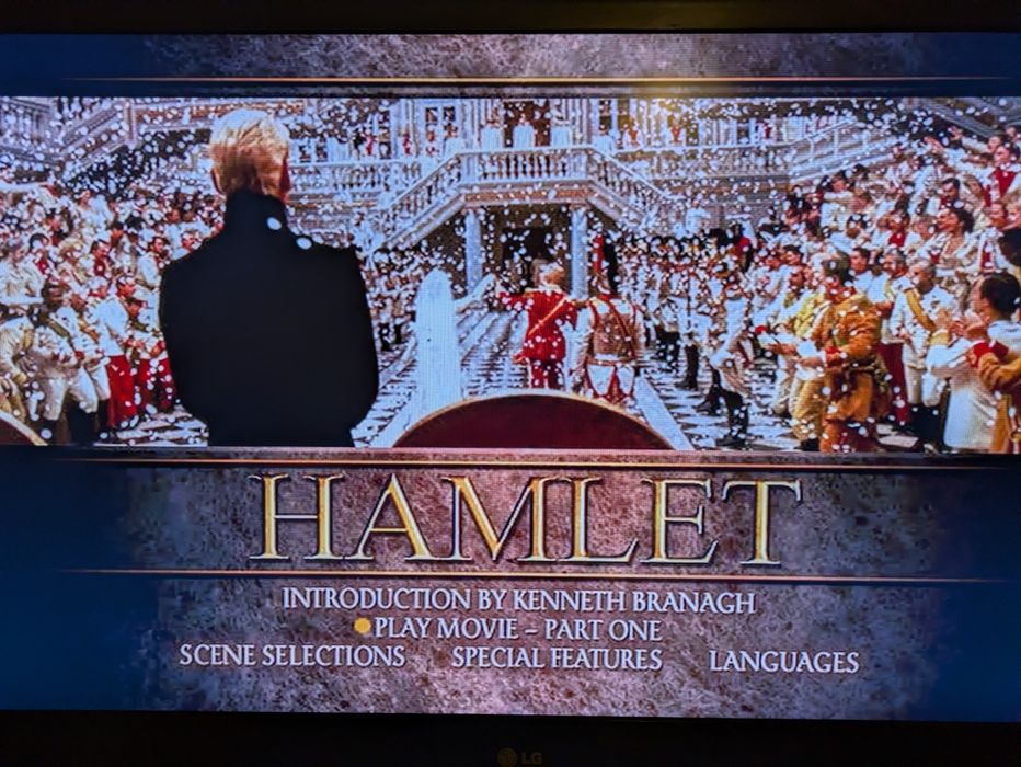 Duplo DVD Edição especial " Hamlet " 1996 (Como Novo)