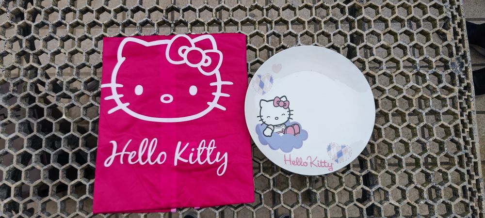 Hello Kitty Prato e porta fatos64862905074947121