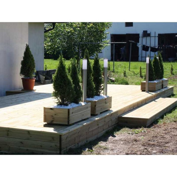 Deska tarasowa Deski tarasowe sosna 28 x 120 mm - Jelenia Góra