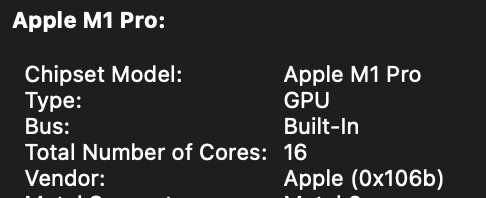 Excelente MacBook Pro Apple M1 Pro/16GB/1TB SSD/14.2" Prateado64585102657923123