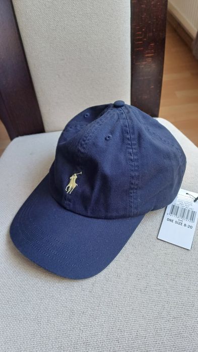 Czapka granatowa oryginalna nowa Polo Ralph