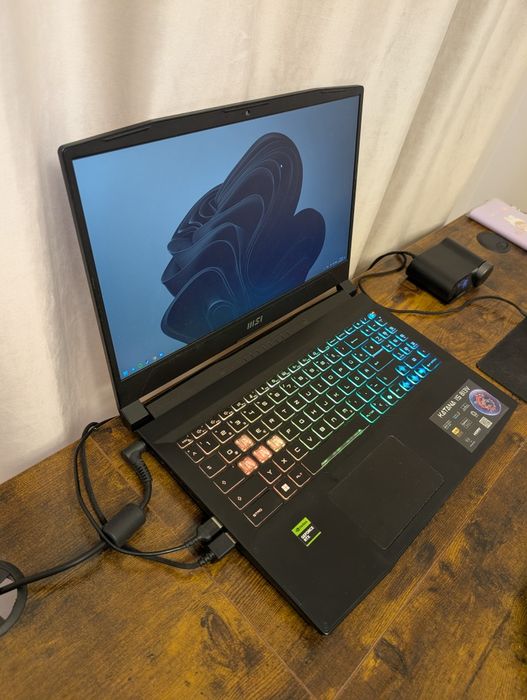 MSI Katana 15 | RTX 4070 | i7-13620H | Stan idealny + Testy na miejscu