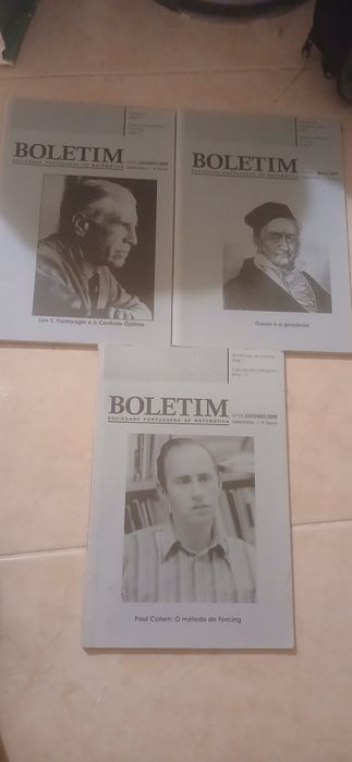 Boletim da sociedade portuguesa da matemática 61, 60, 59