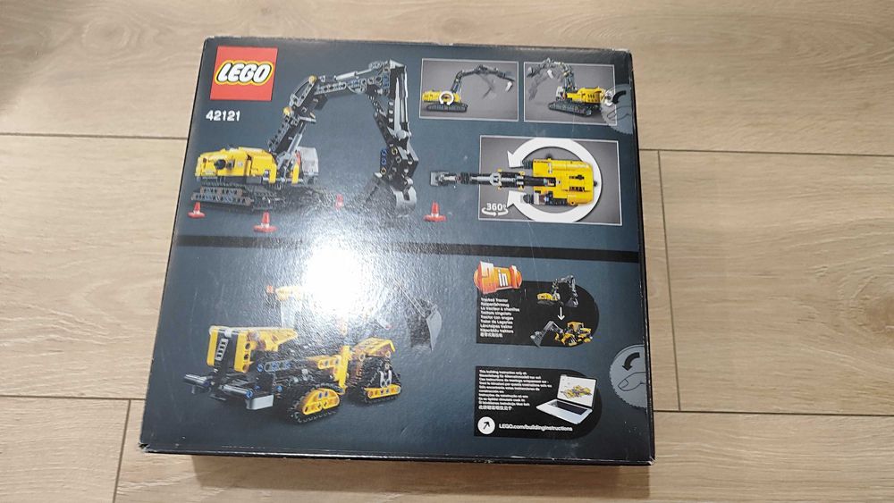 LEGO Technic 42121 - Wytrzymała koparka. Nowe