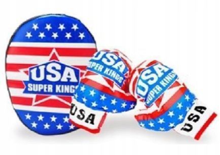 rękawice bokserskie treningowe dziecięce usa king worek bokserski