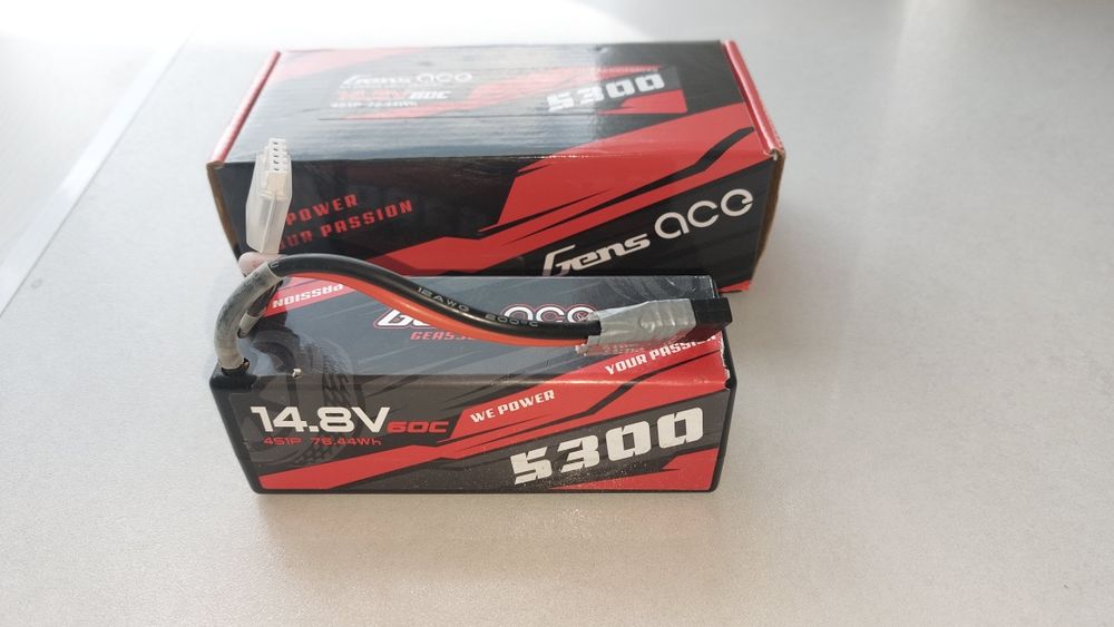 4S GENS ACE Akumulator LiPo Hardcase 5300mAh 14,8V 60C 4S1P XT90