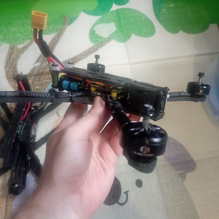 FPV 7" дрон на запчастини