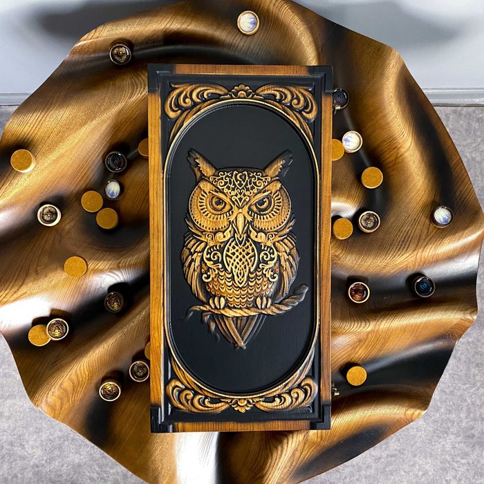 [ПОДАРОК МУЖЧИНЕ]  Деревянные Нарды ручной работы Элитного Качества