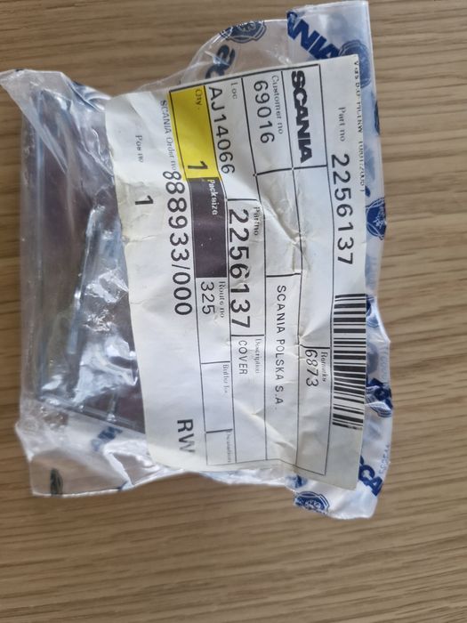 Zaślepka zderzaka Scania
