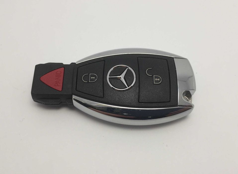 Корпус смарт ключа Mercedes рибка 2 3 4 кнопки ML GL S E C GLE GLC ...