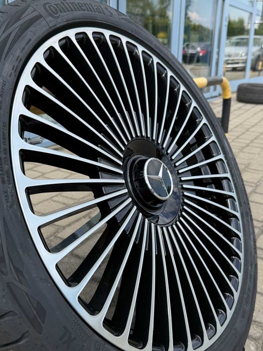 Nowe koła Mercedes 20" cali S klasa w223 czarno srebrne wieloszprychowe