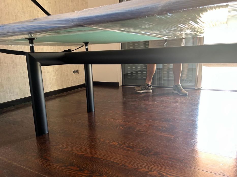 Mesa de vidro como nova