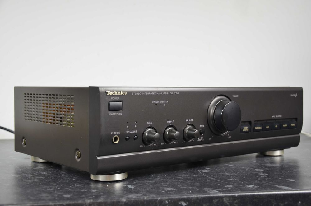 W super stanie wzmacniacz stereo TECHNICS SU-V300 Japoński New Class A