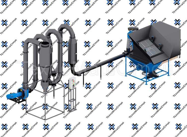 Сушка аеродинамічна для тирси, опилки СА-600