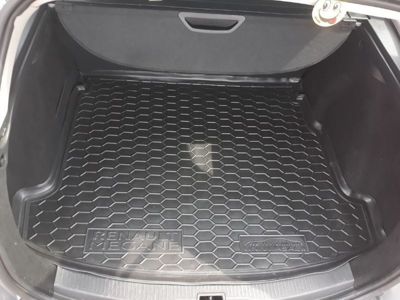 Коврик в багажник для Renault Megane 3 Universal (с ушами) Автогум