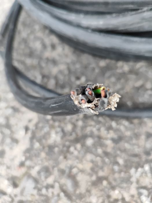 Kabel XBK NYY-J 7x1,5 długość 66 m