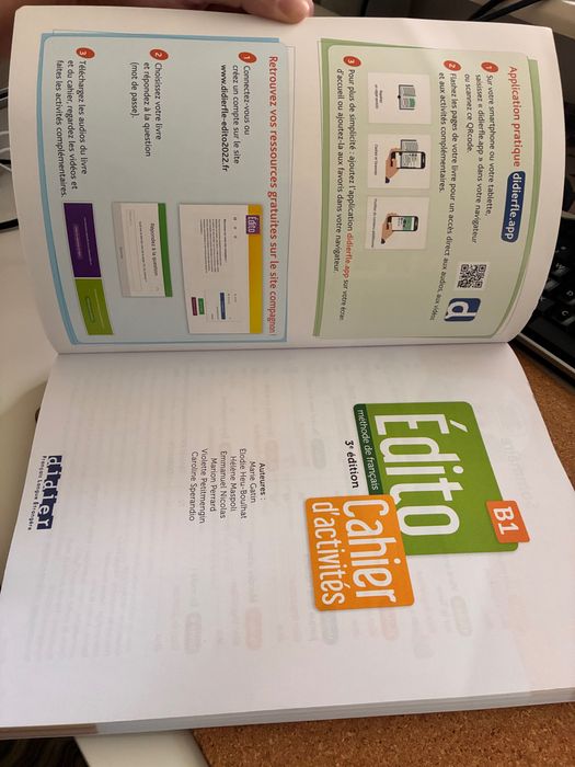 Édito B1 komplet podręcznik i ćwiczenia francuski