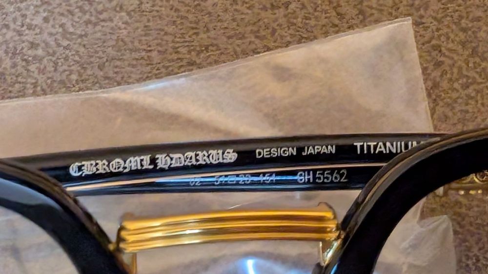 Нова преміальна оправа Chrome Hearts (Titanium)
