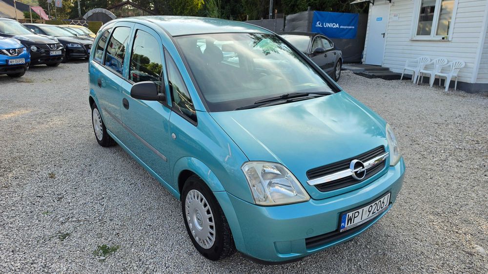 Opel Meriva 2003 | 1.6 Benzyna (Pancerny 8V) | Klimatyzacja sprawna | Hak | 161 tys. km